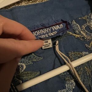 Johnny Was Embroidered Dress